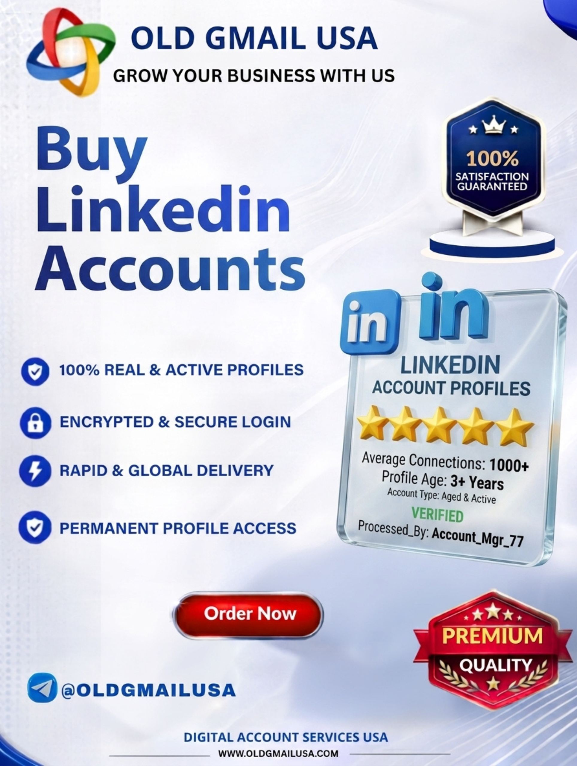 Buy Linkedin Accounts, Linkedin Accounts