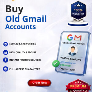 Buy Old Gmail Accounts, Old Gmail Accounts