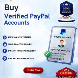 Buy Verified PayPal Accounts, Verified PayPal Accounts