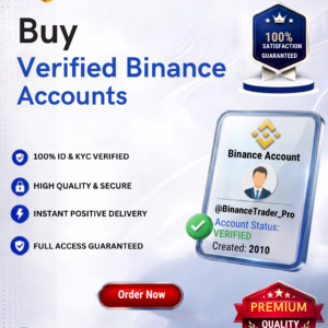 Buy Verified Binance Accounts, Verified Binance Accounts