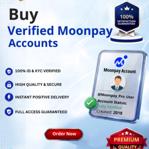 Buy Verified Moonpay Accounts, Verified Moonpay Accounts